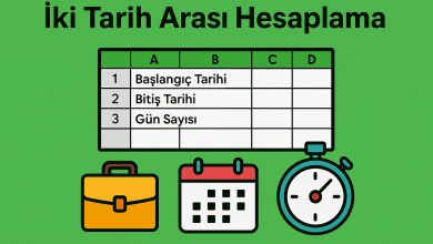 İki Tarih Arası Hesaplama